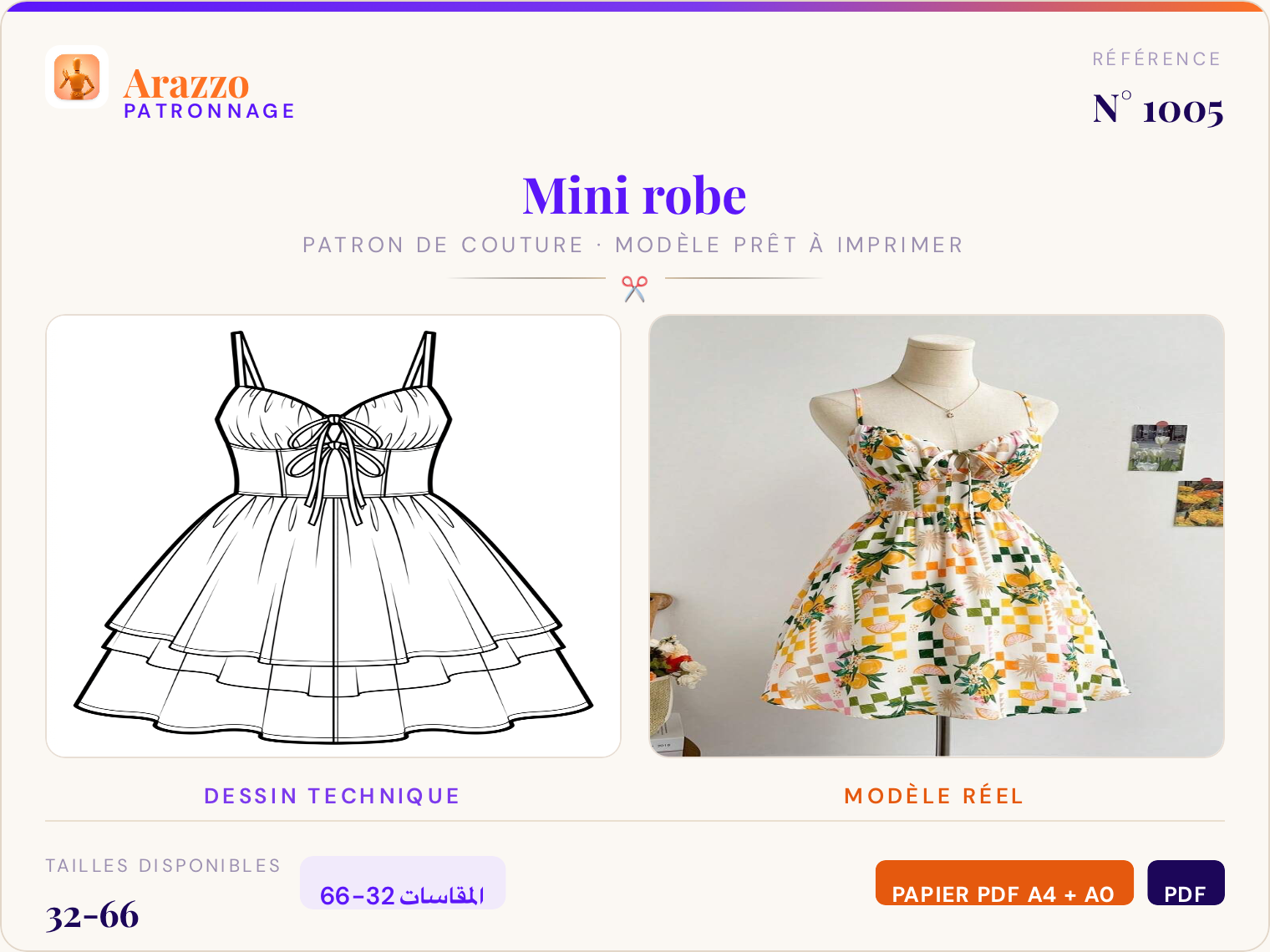 Mini robe