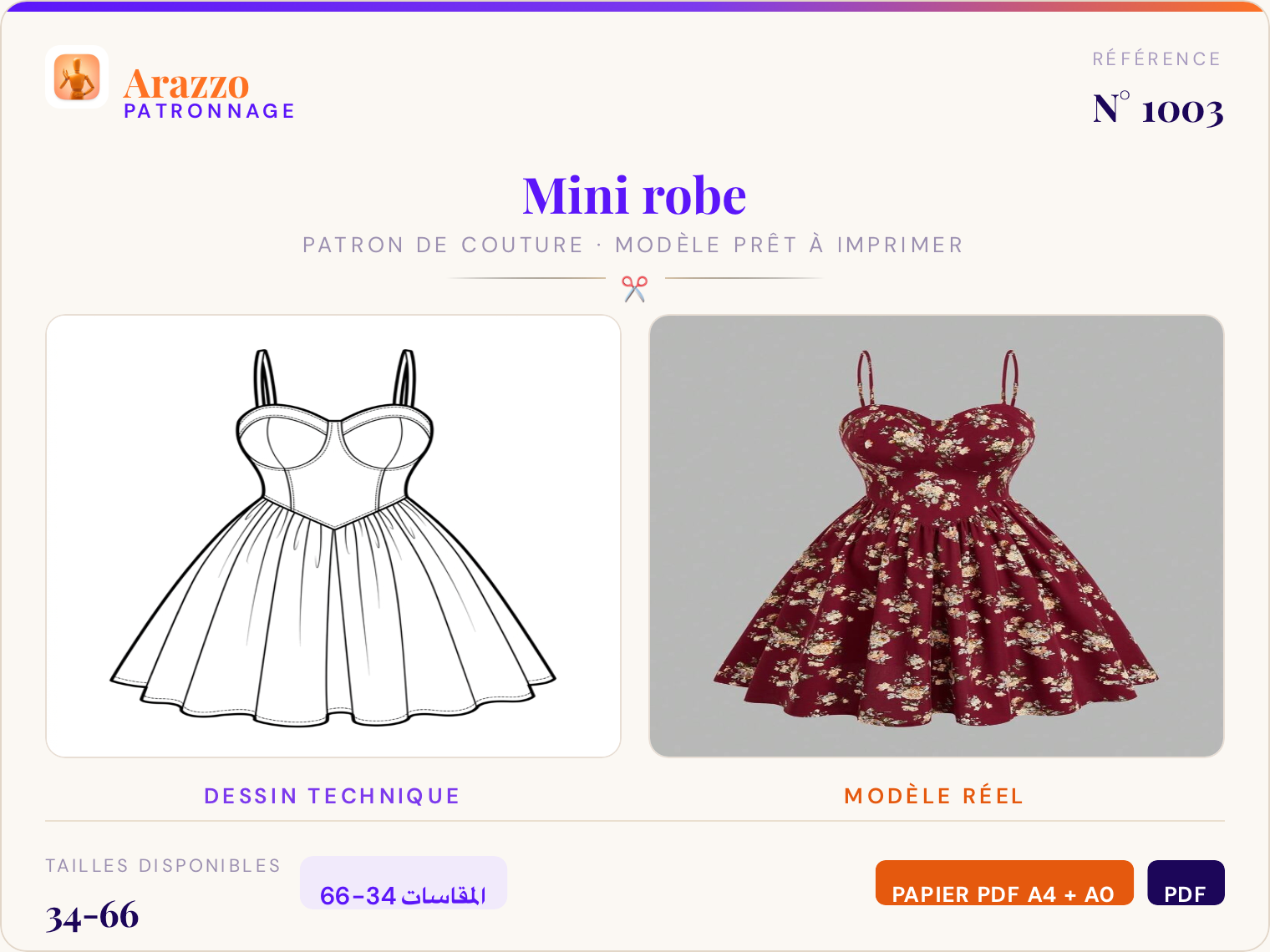 Mini robe